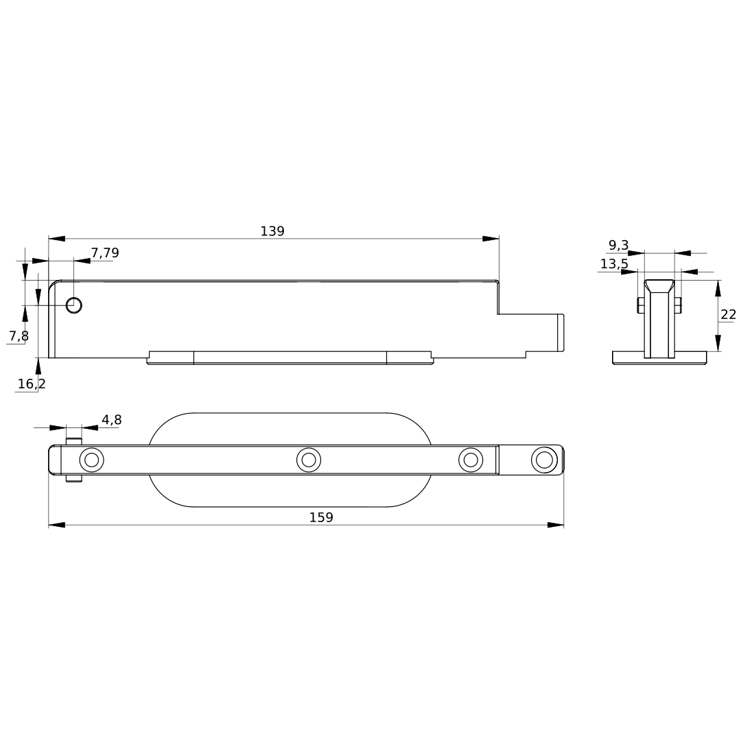 Zusatzadapter e-Finne 2.0 Aztron (reversed US-Box)