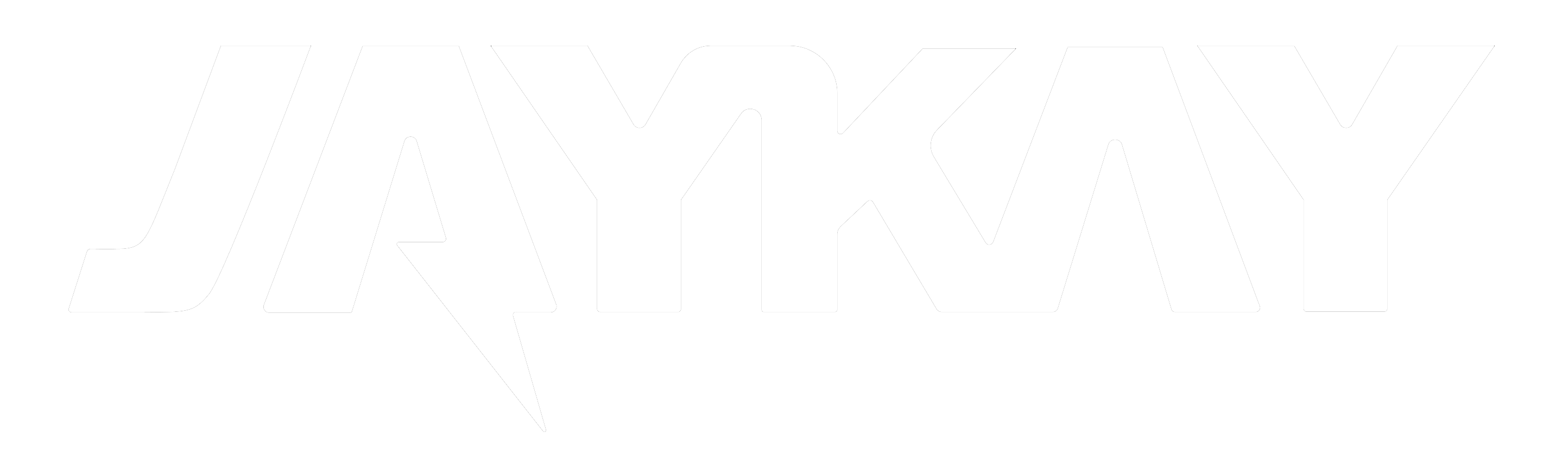 JAYKAY E-Finne 2.0 Logo Weiß