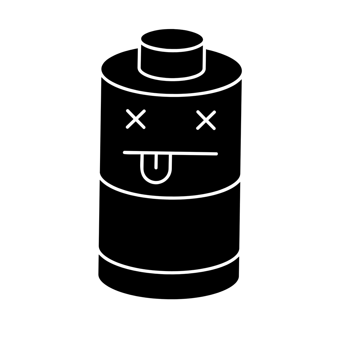 Leere Batterie