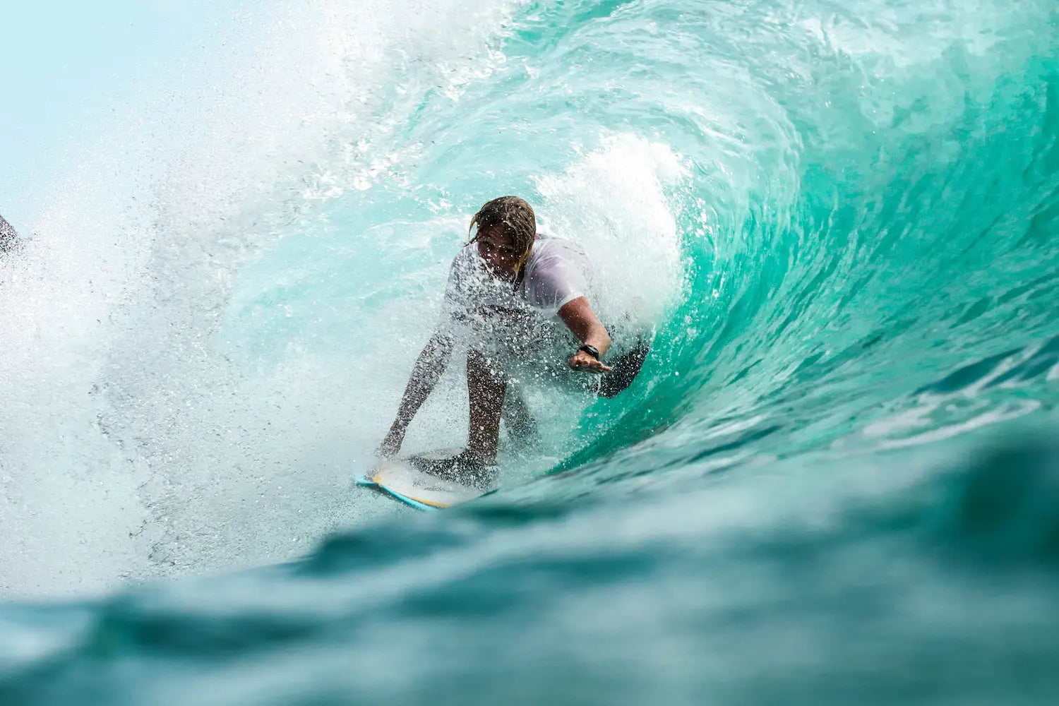Surfer in Welle